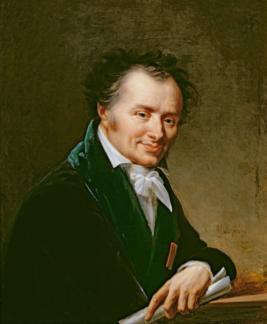 Ritratto di Dominique Vivant, Barone Denon, 1808 da Robert Lefevre