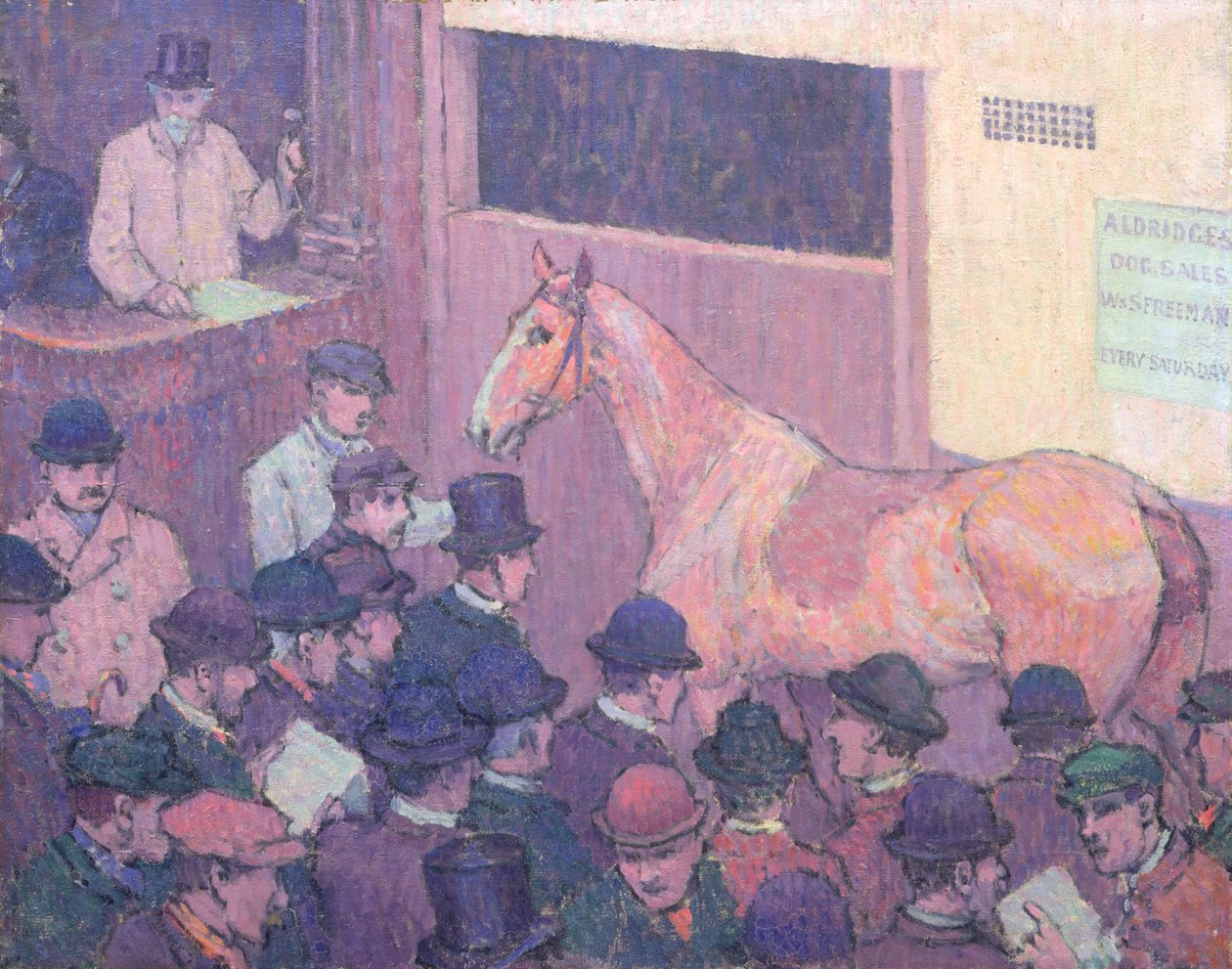 Tranquillità con tutte le Nuisances Stradali, c.1912 da Robert Polhill Bevan