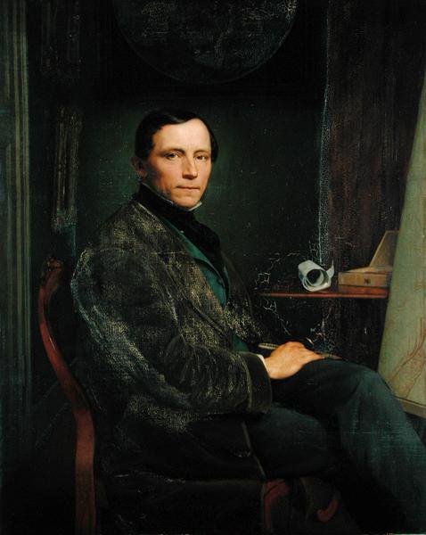 Autoritratto, 1856 da Robert Schneider
