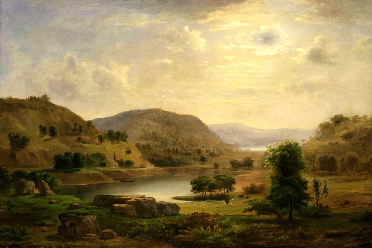 Pascolo nella valle da Robert Scott Duncanson