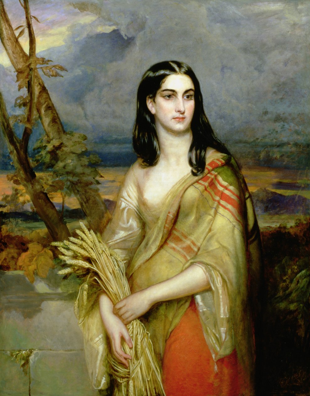 Ruth...Ruth II, 7-9, c.1842 da Robert Scott Lauder
