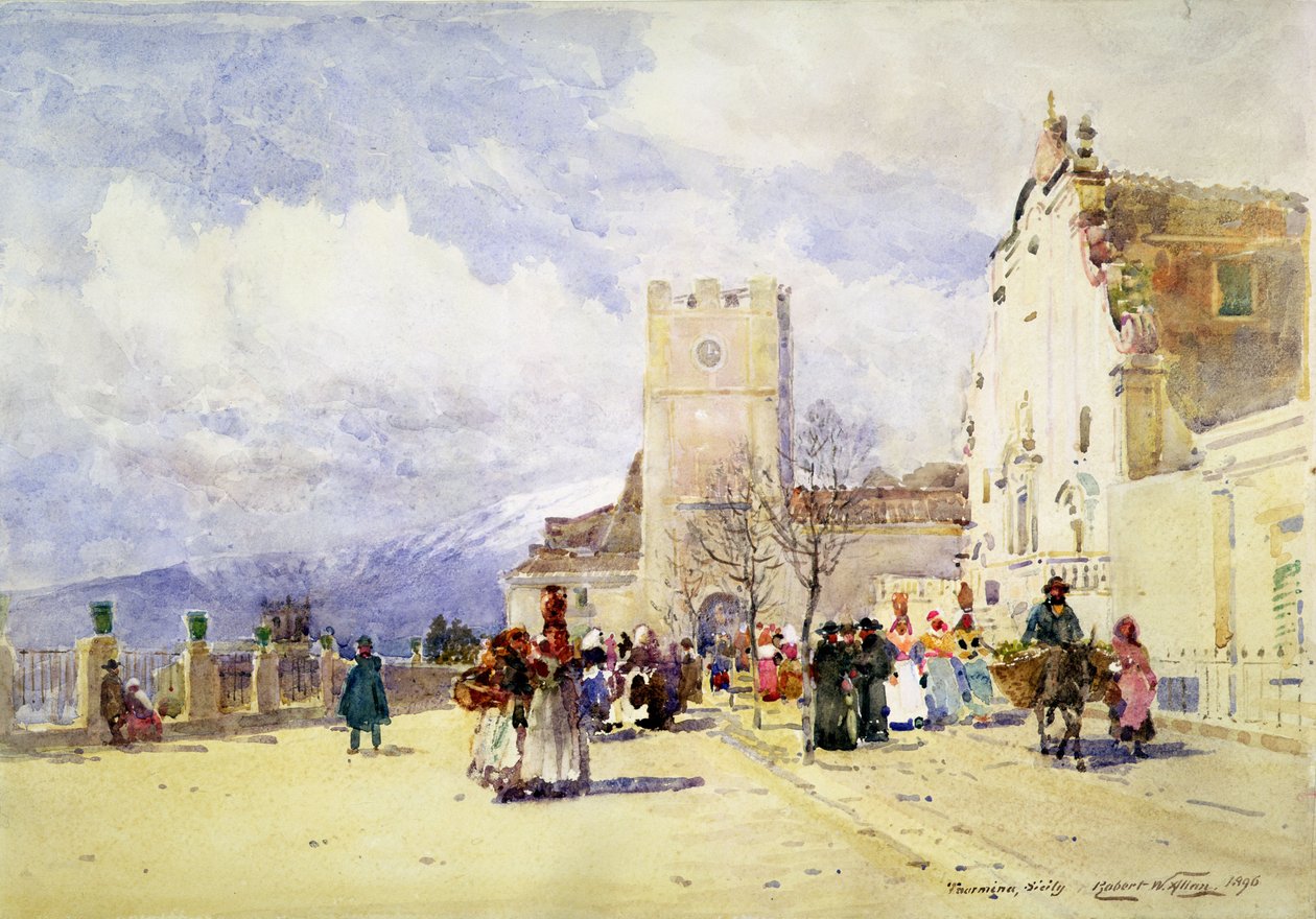 Taormina, Sicilia, 1896 da Robert Weir Allan