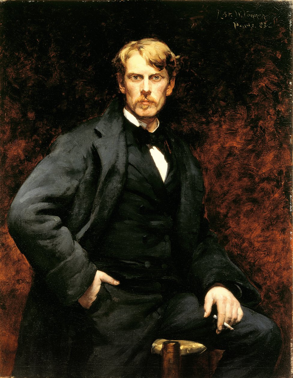 Ritratto di John Severinus Conway (1852-1925) 1883 da Robert William Vonnoh