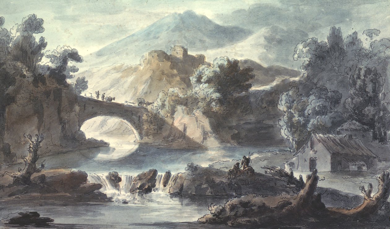 Paesaggio romantico da Robert Adam