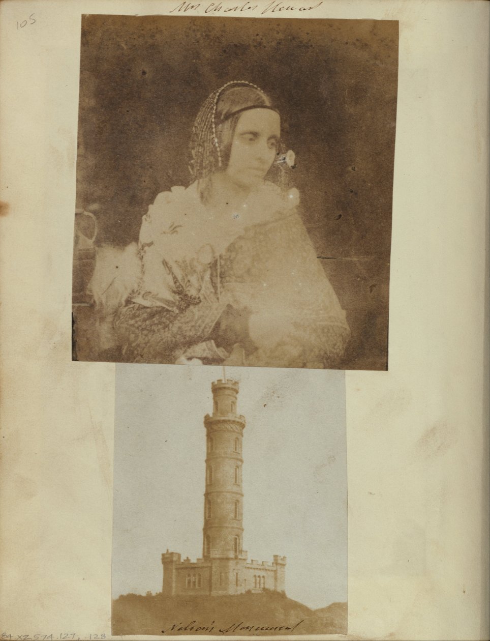 Monumento a Nelson, Calton Hill, Edimburgo da Robert Adamson
