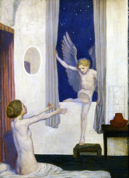 La Visita di Cupido da Robert Anning Bell