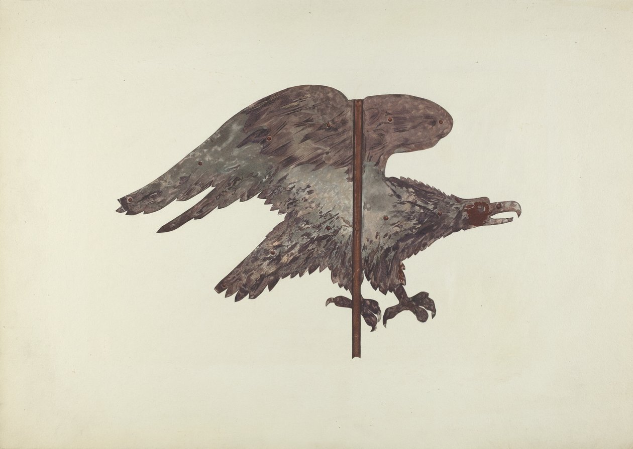 Segnavento con Aquila Volante da Robert Barton