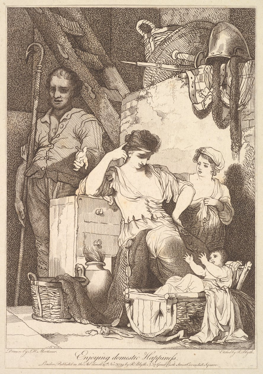 Godendo della felicità domestica da Robert Blyth