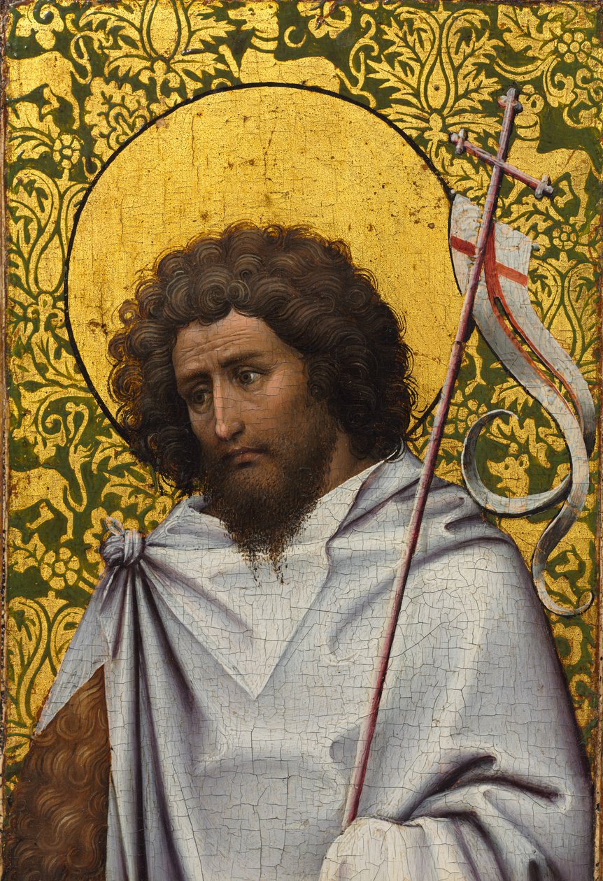 San Giovanni Battista, c. 1410 da Robert Campin