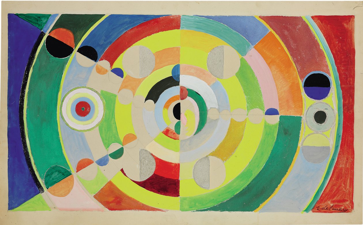 Rilievo-Dischi da Robert Delaunay
