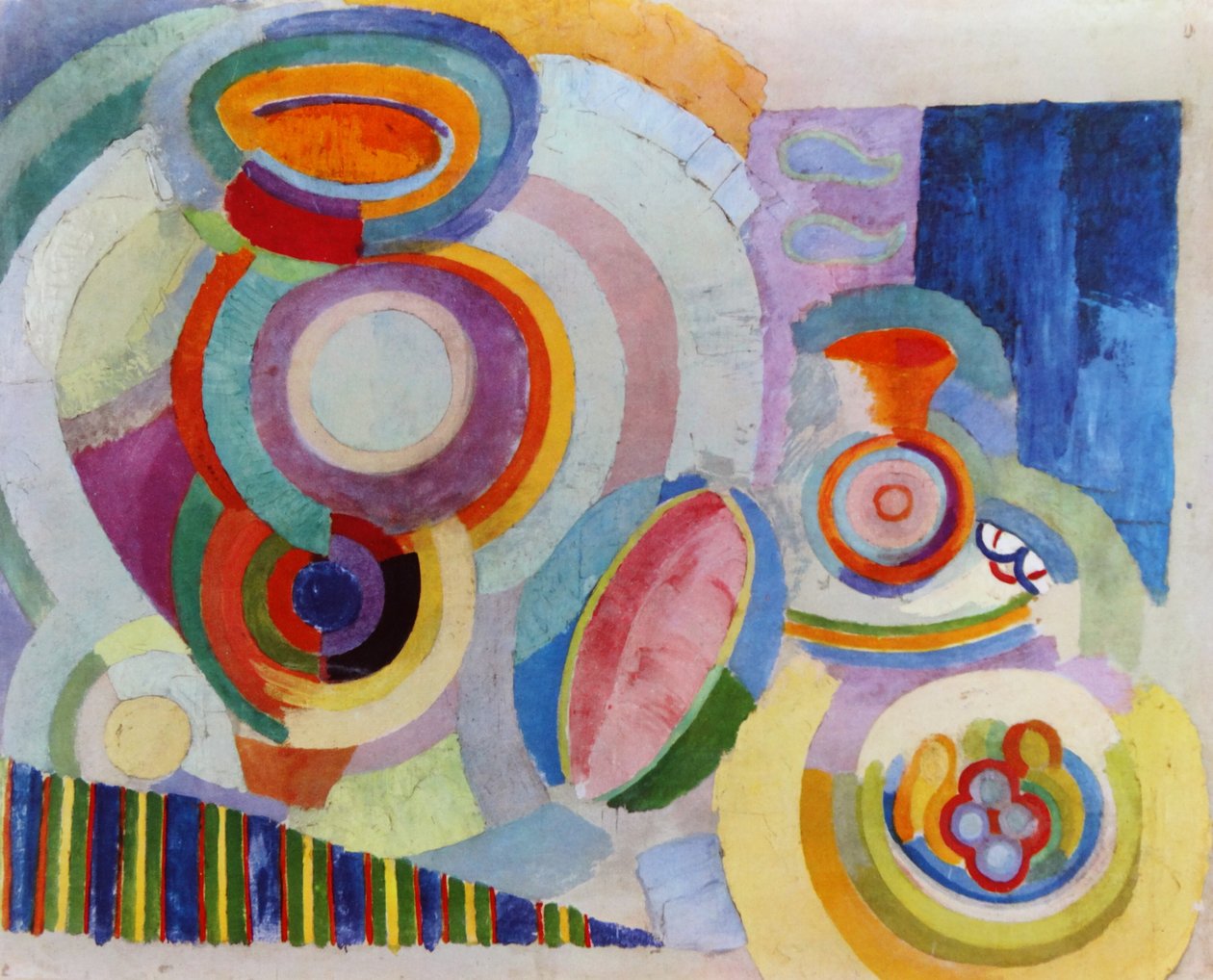 Natura morta portoghese di Robert Delaunay da Robert Delaunay