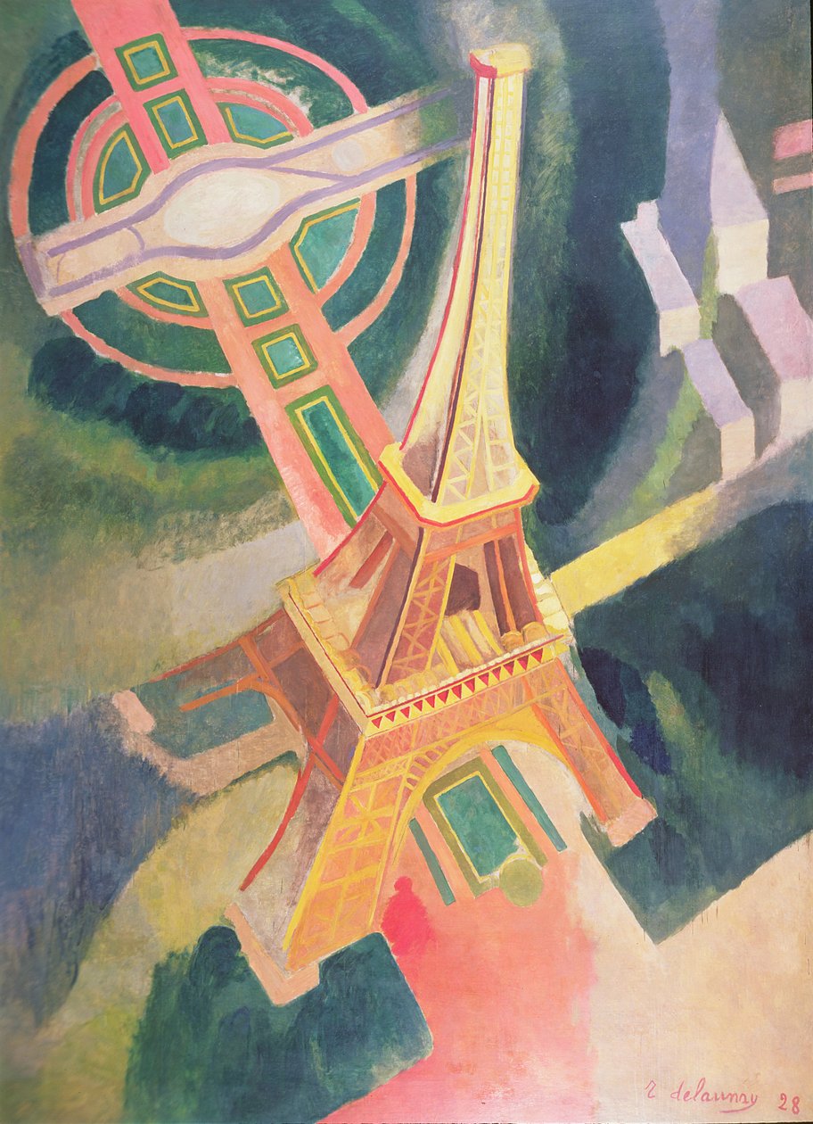 La Torre Eiffel da Robert Delaunay