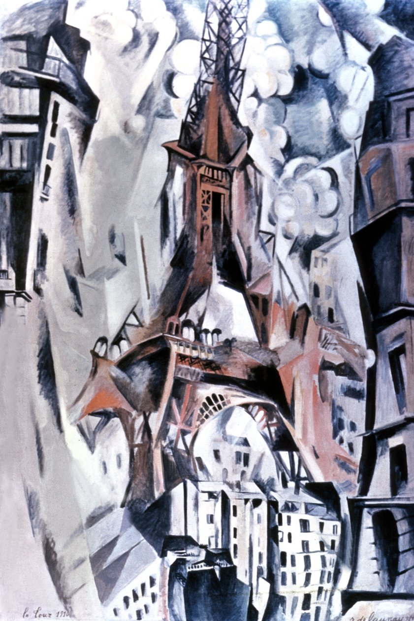 La Torre Eiffel da Robert Delaunay