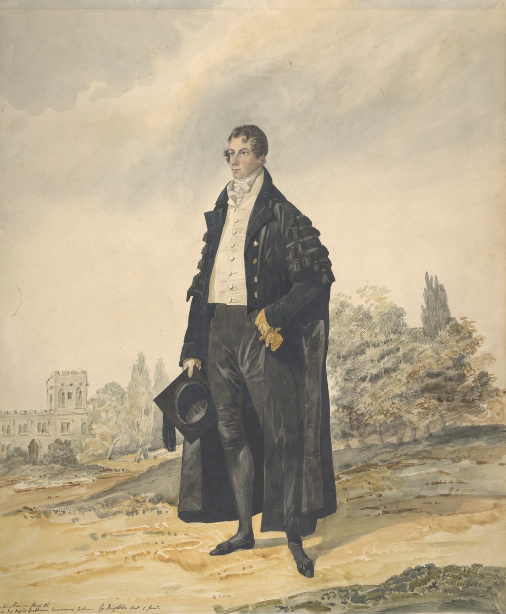 Sir Alexander Hood, Bart. da Robert Dighton