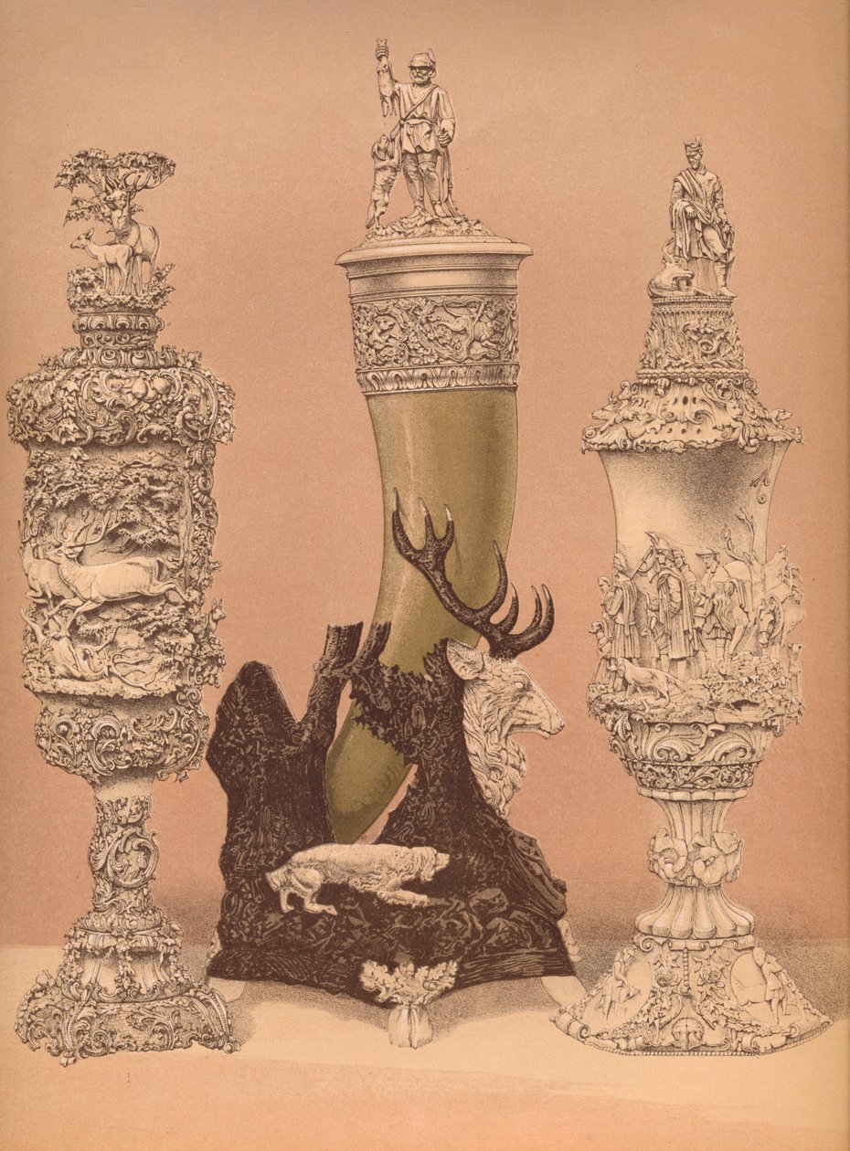 Intagli in avorio, 1893 da Robert Dudley