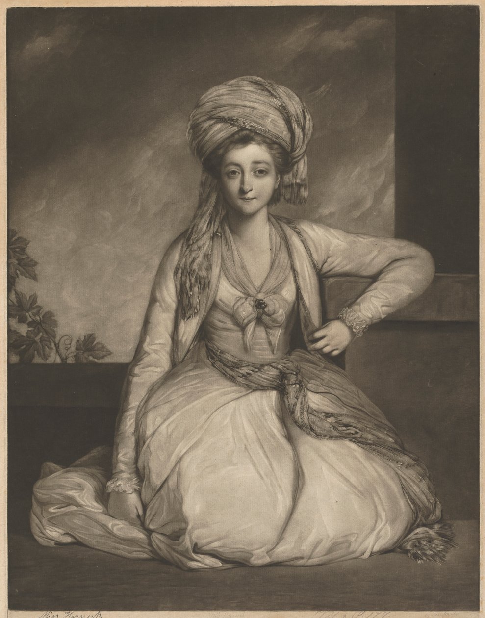 Mrs. Mary Gwyn (nata Horneck) da Robert Dunkarton