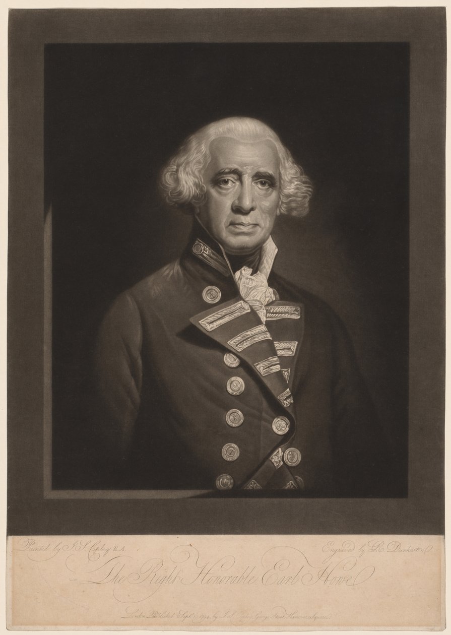Richard, conte Howe da Robert Dunkarton