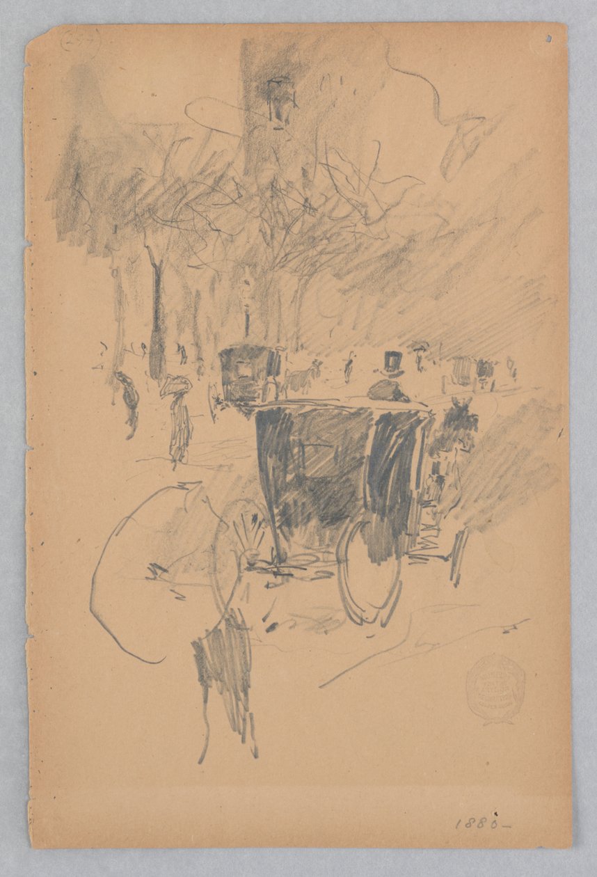 Cavallo e carrozza da Robert Frederick Blum