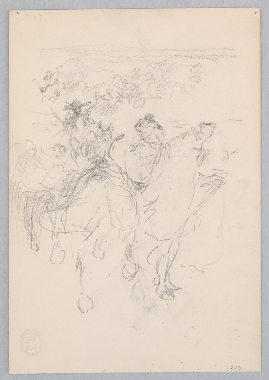 Uomini a cavallo da Robert Frederick Blum