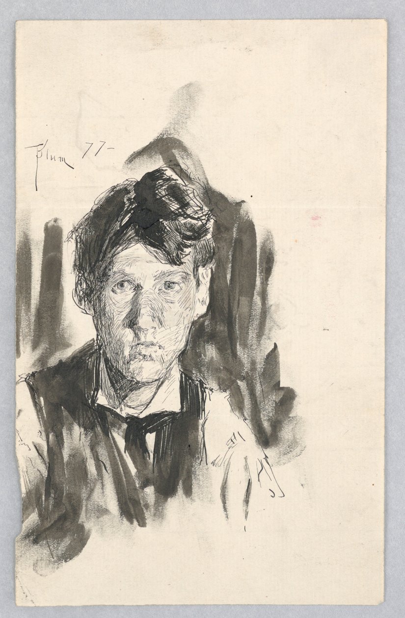Ritratto di Kenyon Cox da Robert Frederick Blum