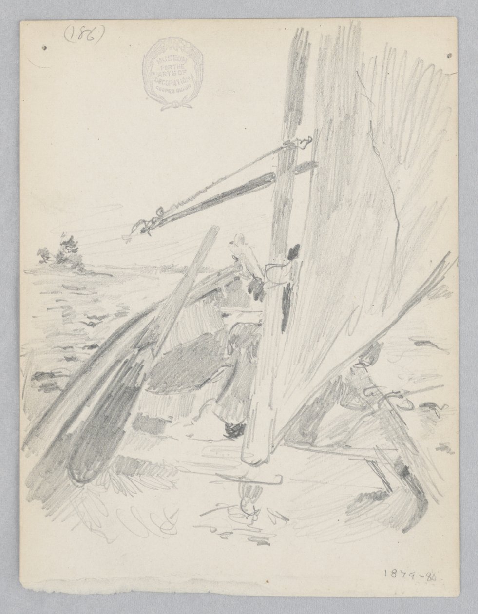 Barca a vela da Robert Frederick Blum