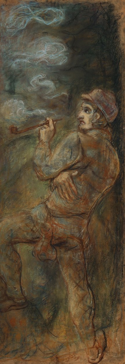 Fumatore, 1917 da Robert Genin