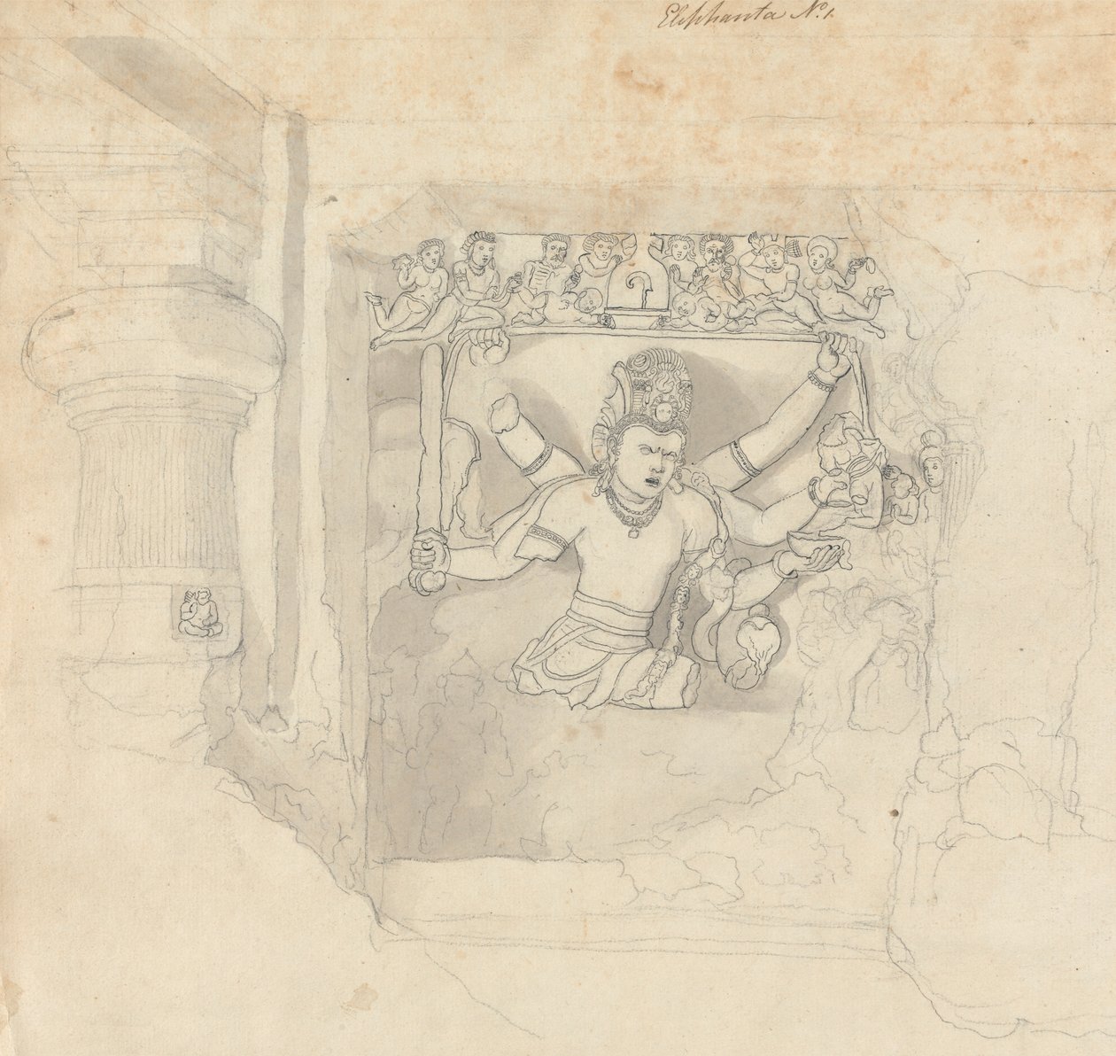 Figura da Elephanta da Robert Mabon