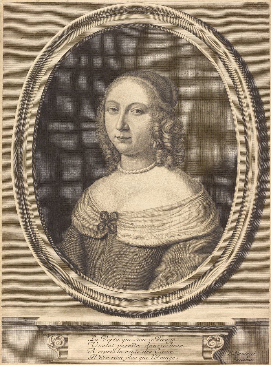 Madame de Gillier da Robert Nanteuil