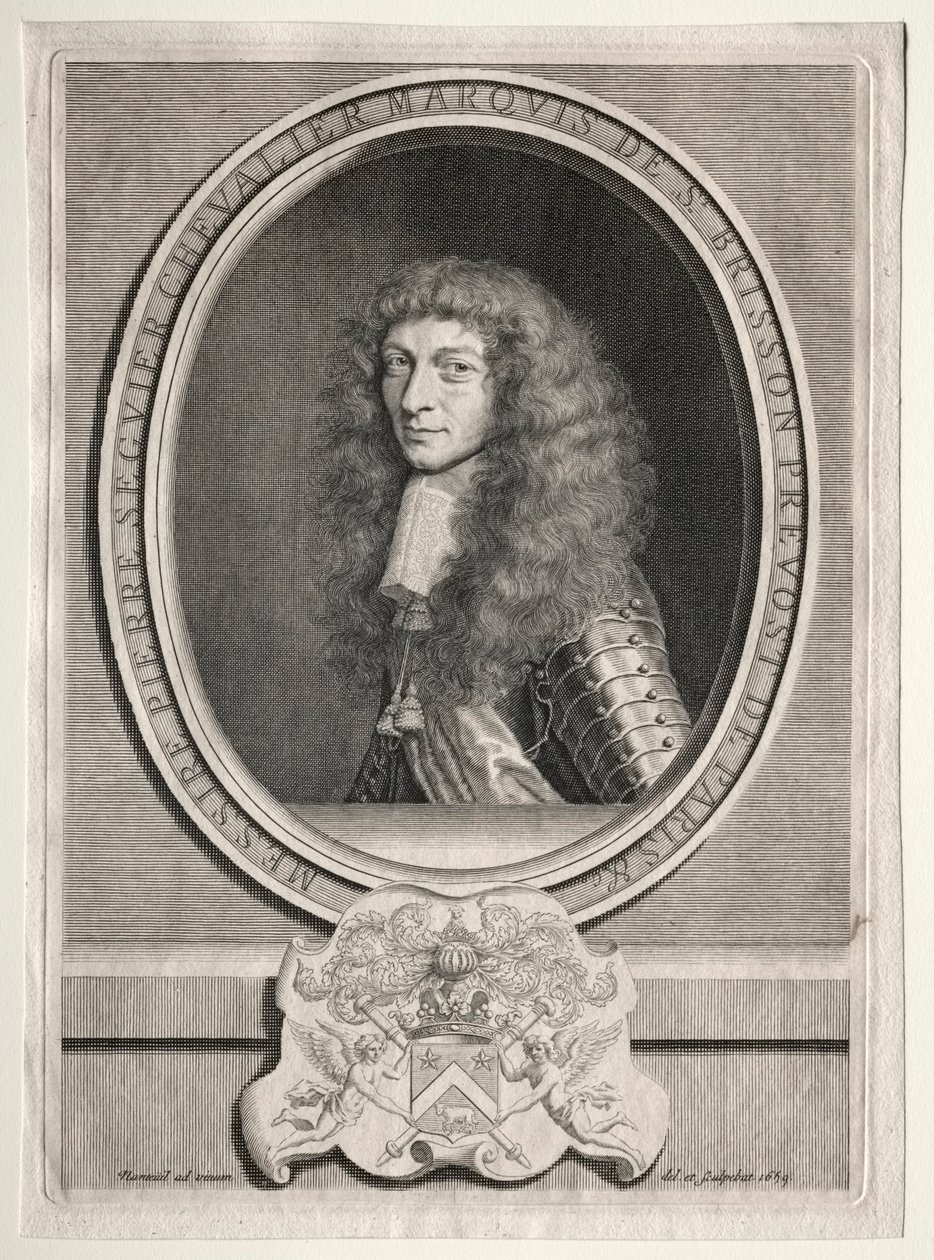 Pierre Seguier Chevalier, Marchese di St. Brisson da Robert Nanteuil