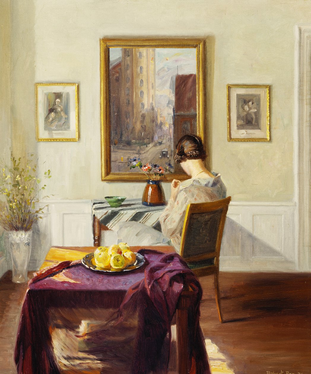 Una Donna in un Interno da Robert Panitzsch