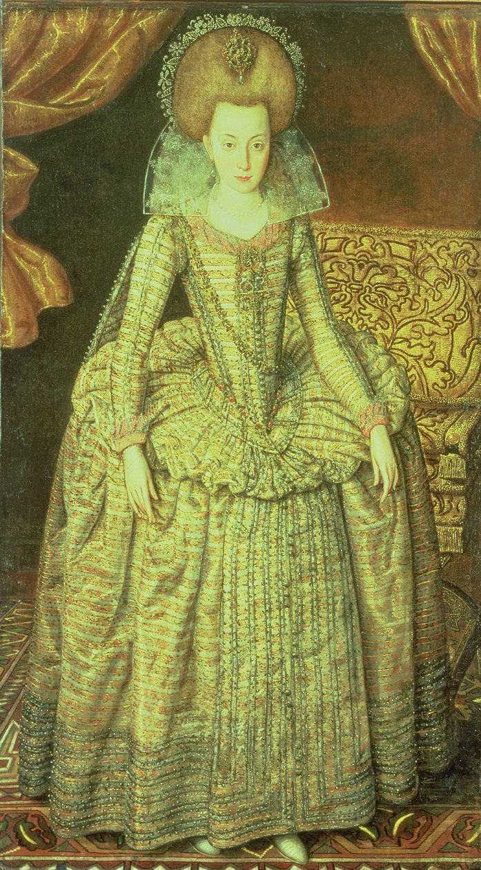 Ritratto della Regina Elisabetta di Boemia da Robert Peake