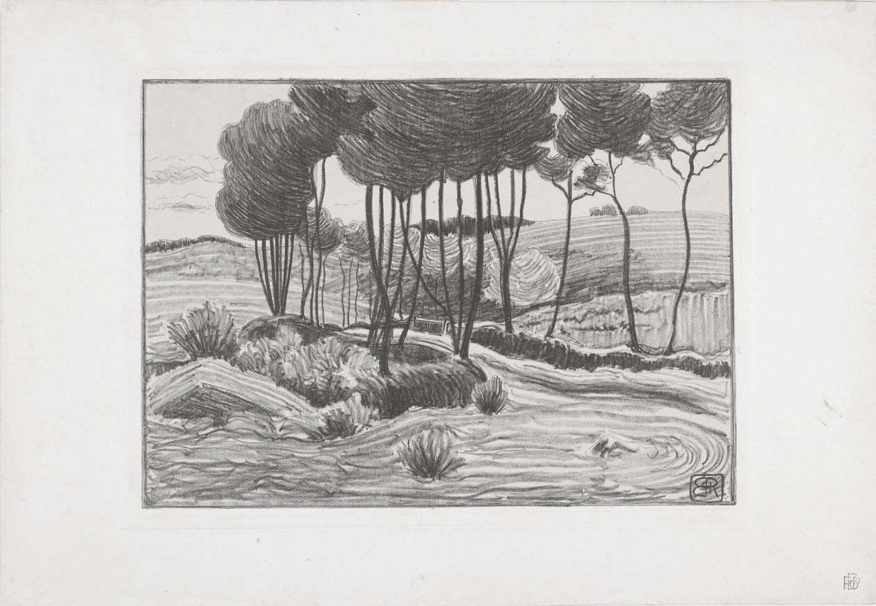 I pioppi da Robert Polhill Bevan