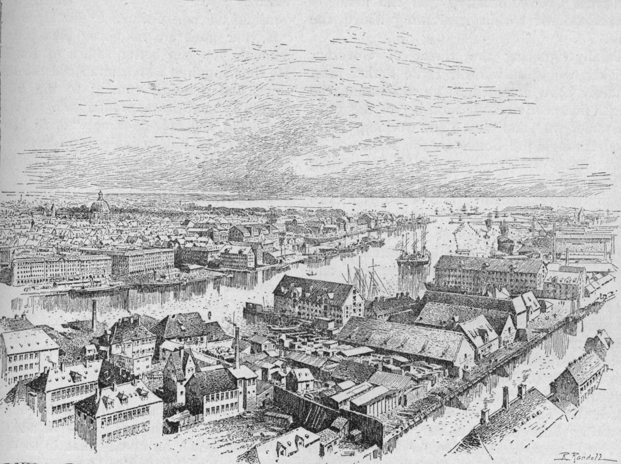 Copenaghen, 1902 da Robert Randoll
