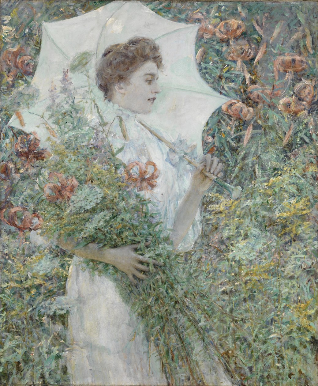 Il parasole bianco da Robert Reid