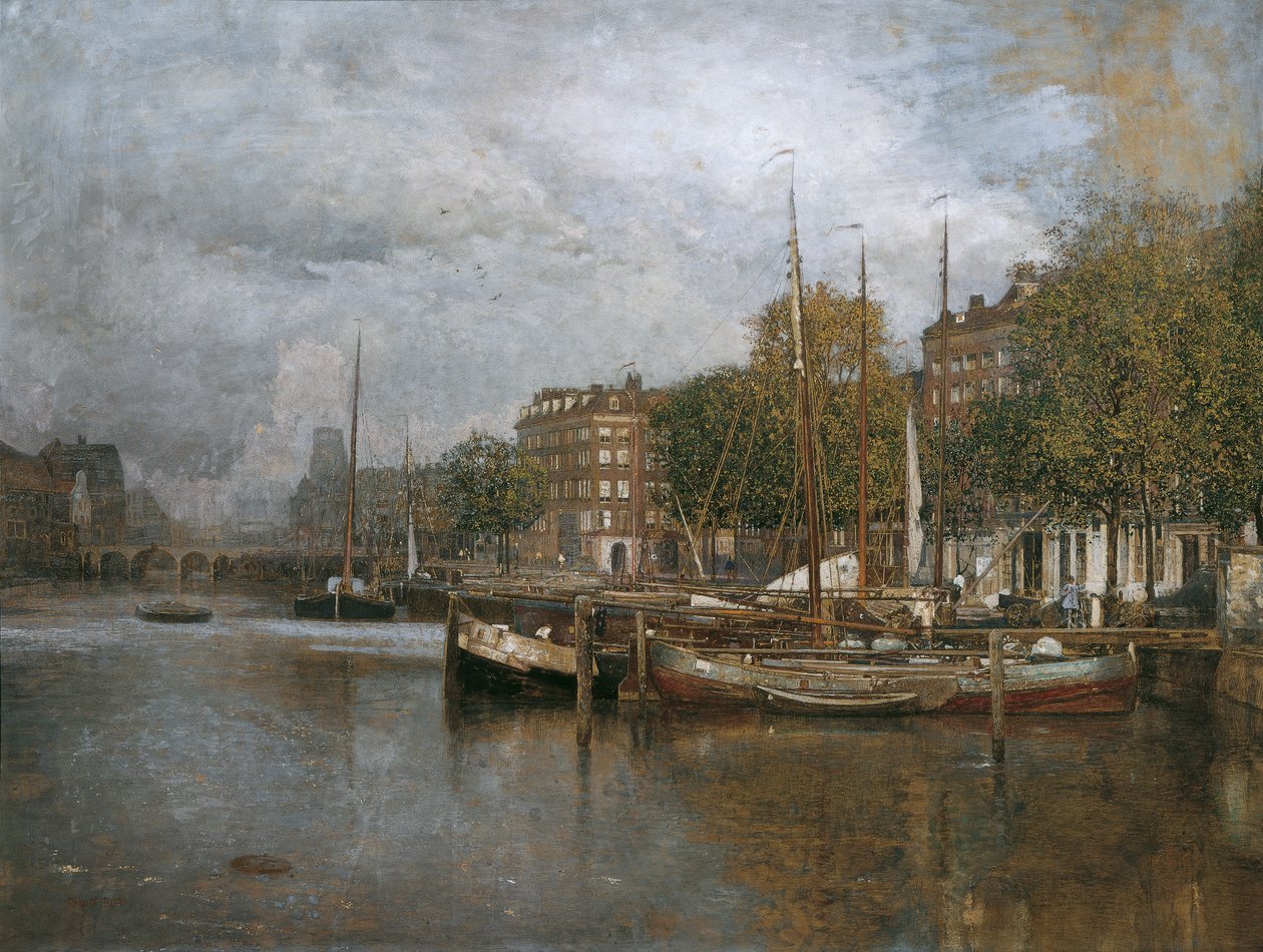 Canale a Rotterdam da Robert Russ
