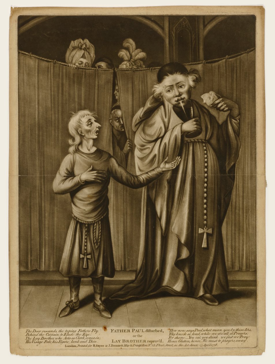 Padre Paul disturbato da Robert Sayer