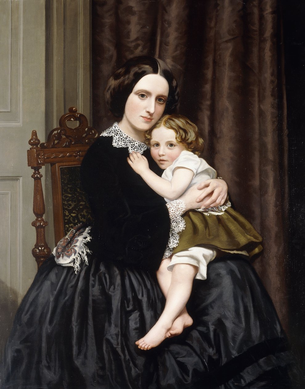 Una Madre e il suo Bambino da Robert Scott Tait