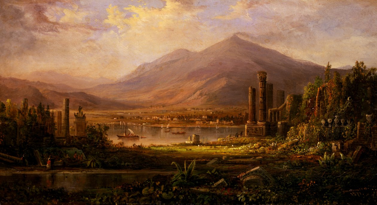 Pompei, 1871 da Robert Seldon Duncanson