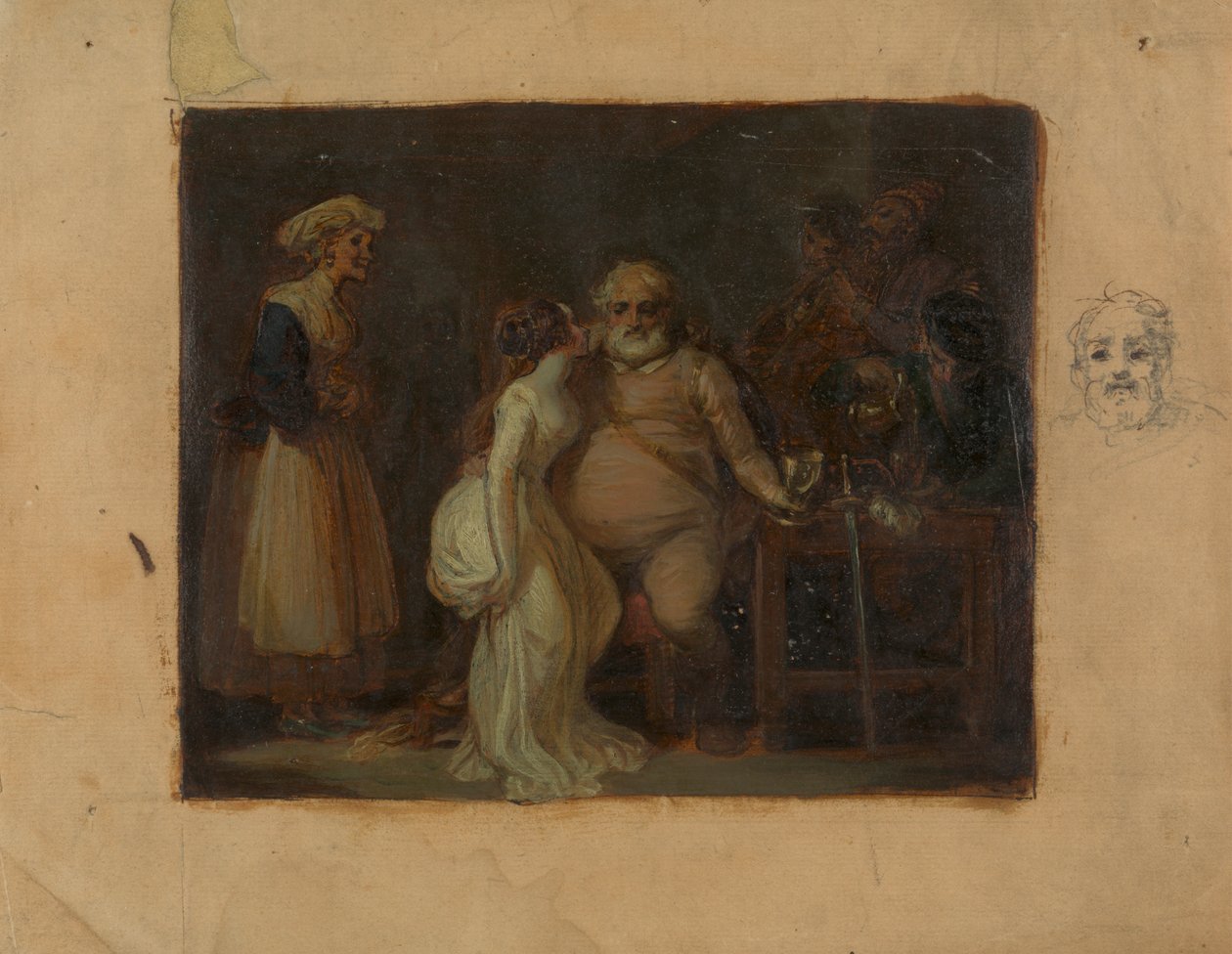 Falstaff nella Testa di Cinghiale da Robert Smirke
