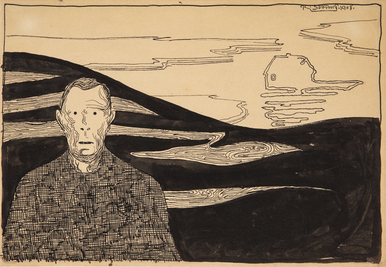 Paesaggio serale da Robert Storm Petersen
