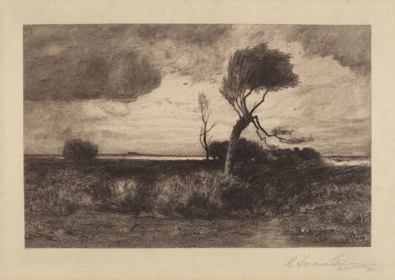 Vicino alla costa [grande lastra] da Robert Swain Gifford
