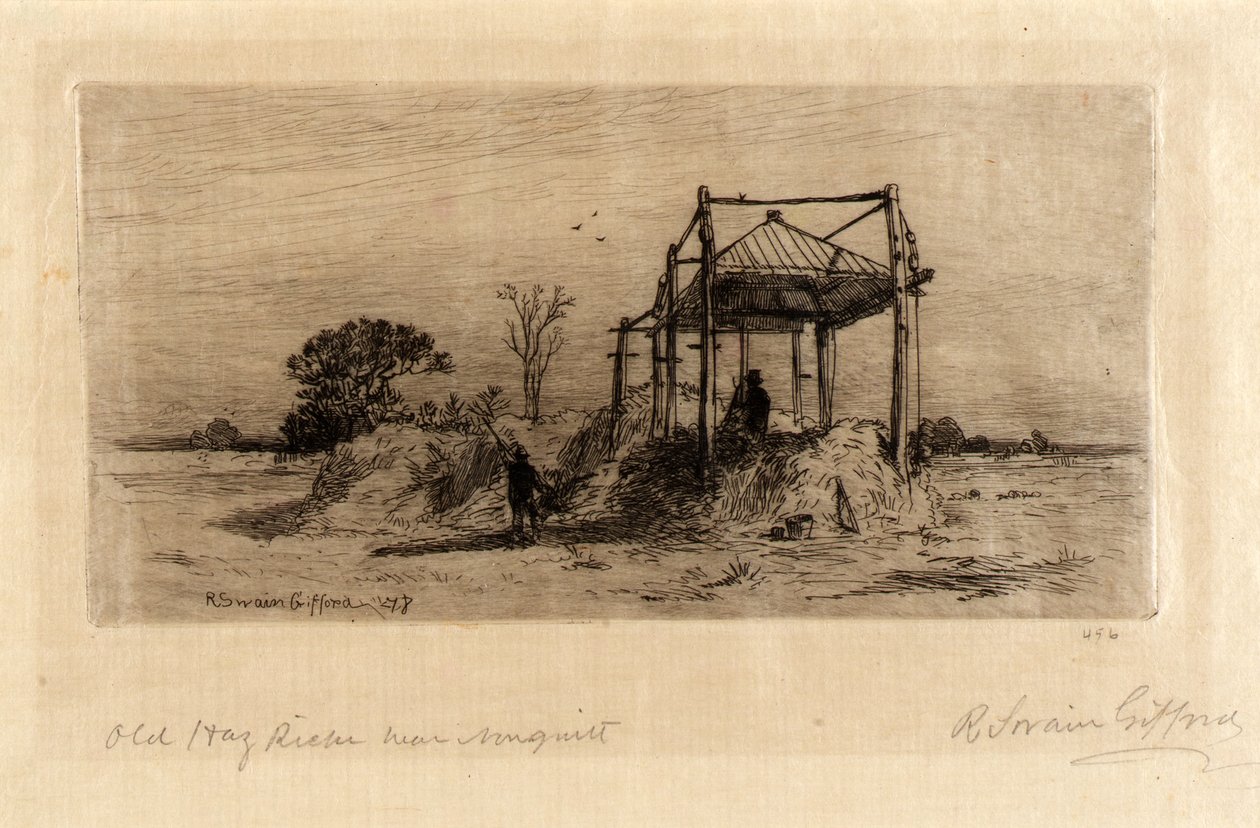 Vecchio fieno Rick vicino a Nonquitt da Robert Swain Gifford
