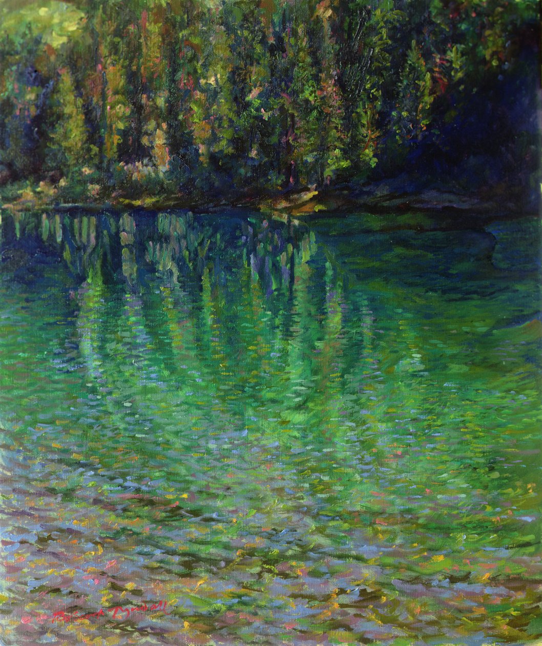 Lago del Poursolet, Alte Alpi, Francia da Robert Tyndall