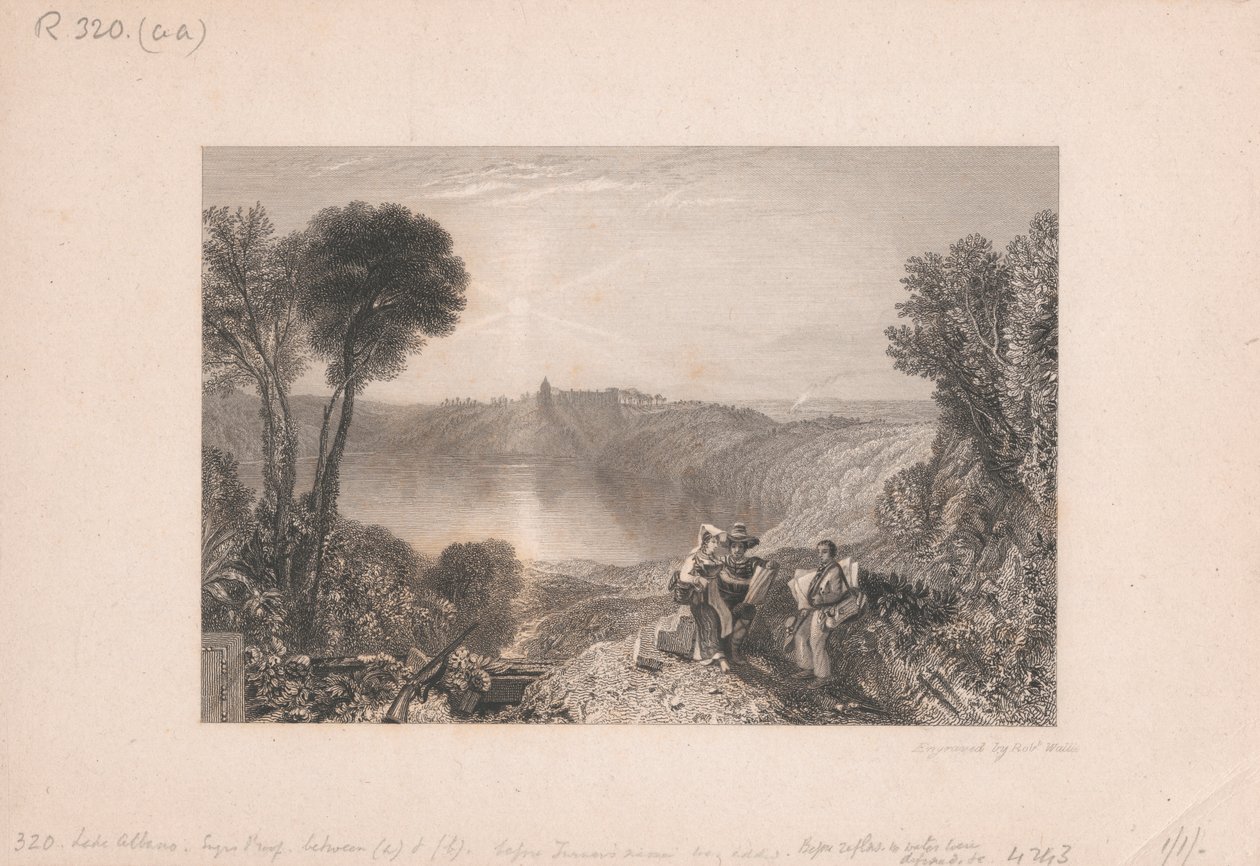Lago Albano da Robert Wallis