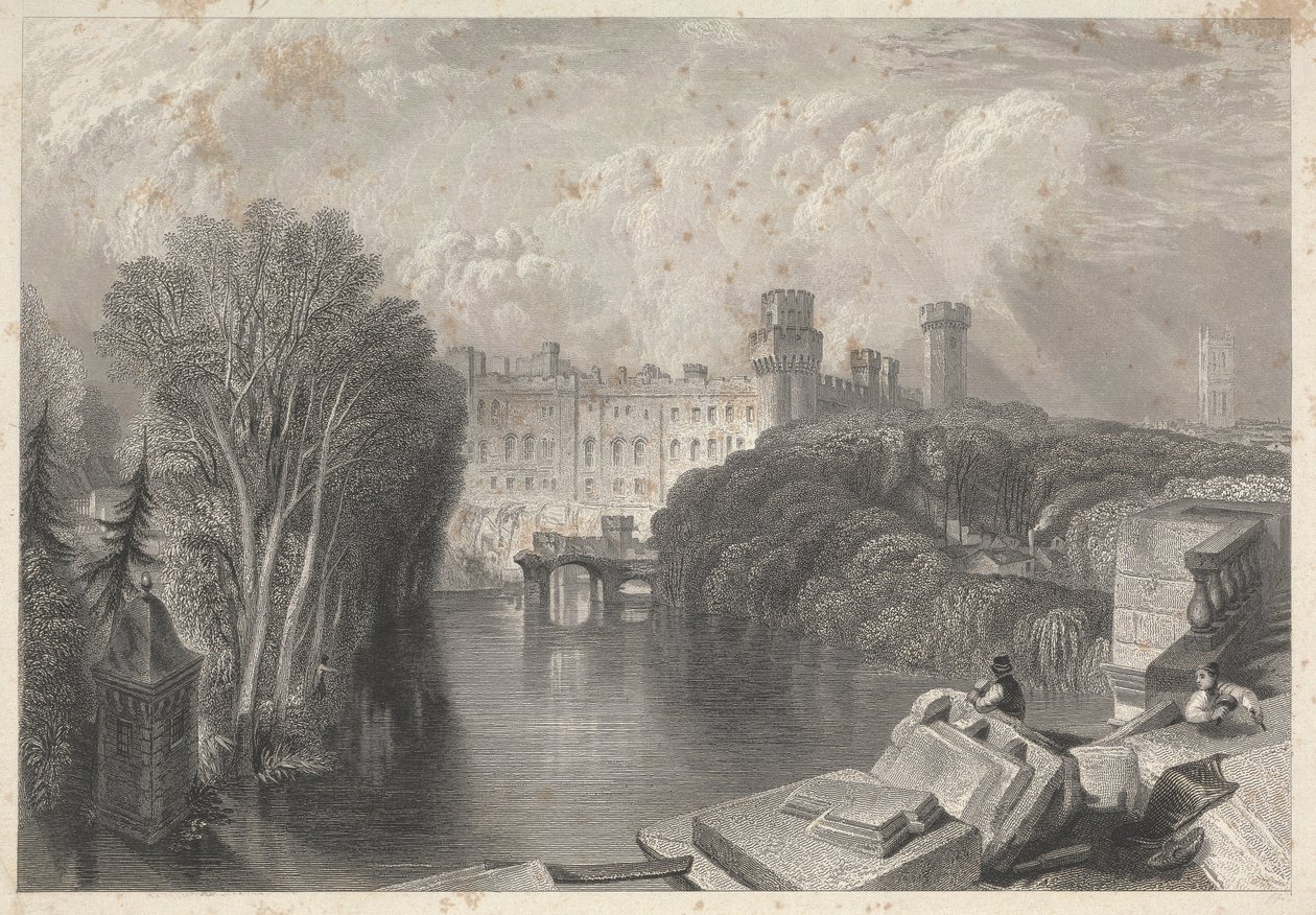 Castello di Warwick, Warwickshire da Robert Wallis