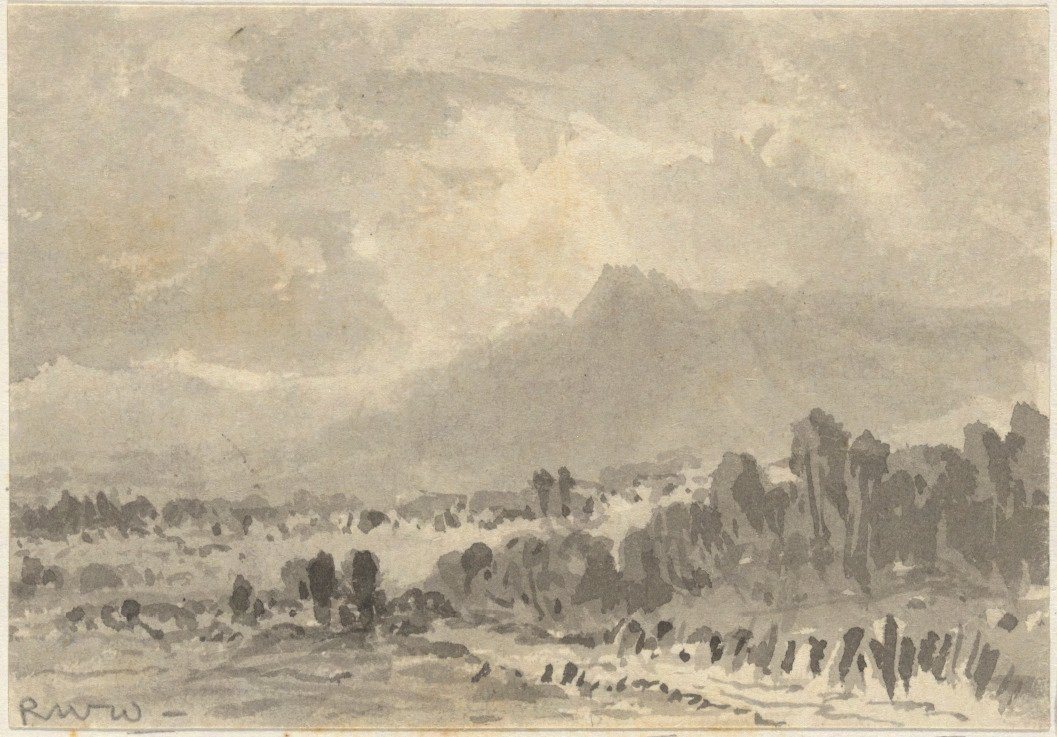 Paesaggio - Rocce e montagne da Robert Walter Weir