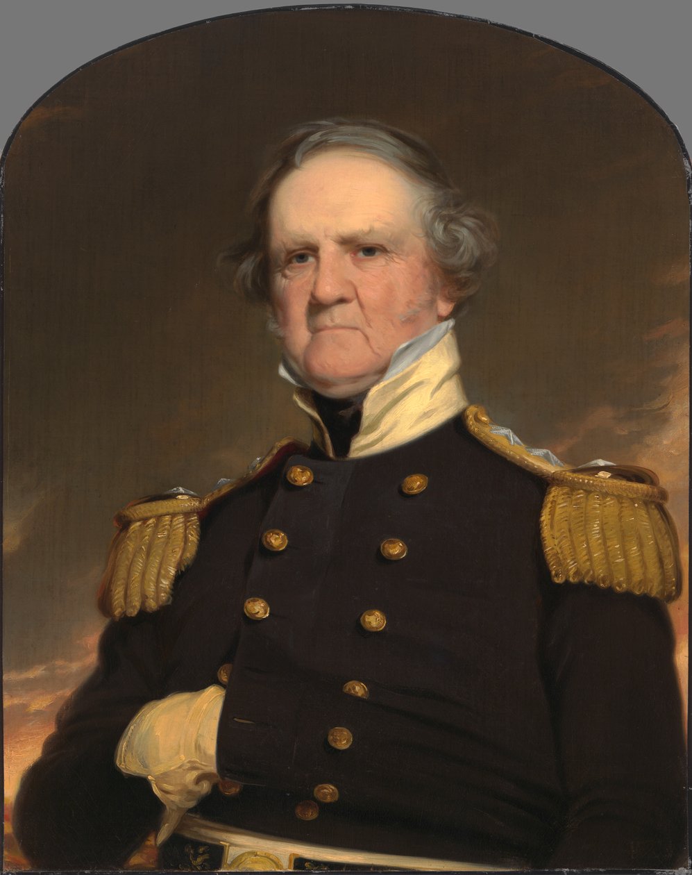 Winfield Scott, c. 1855 da Robert Walter Weir