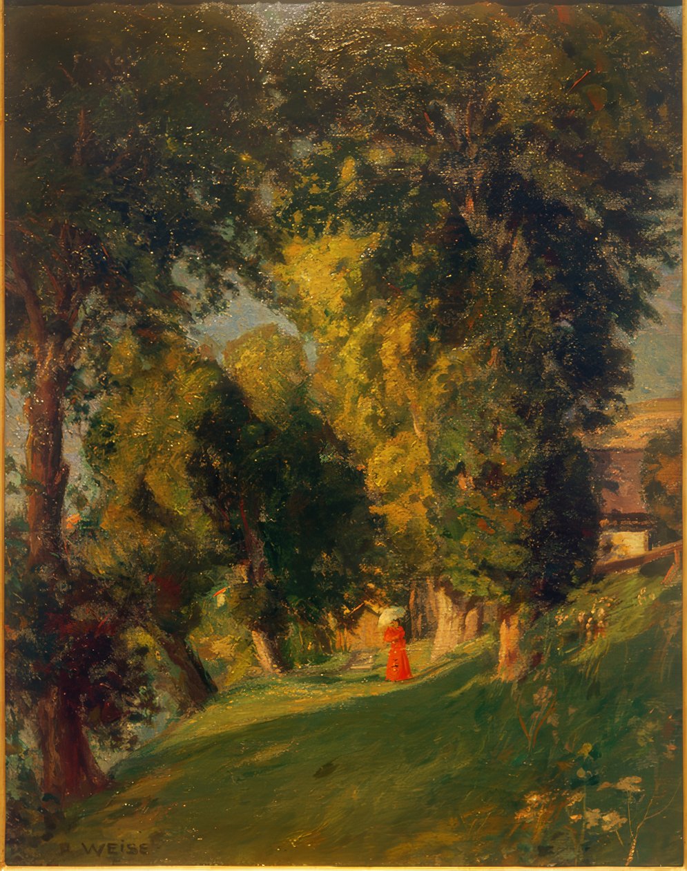 Paesaggio del parco da Robert Weise