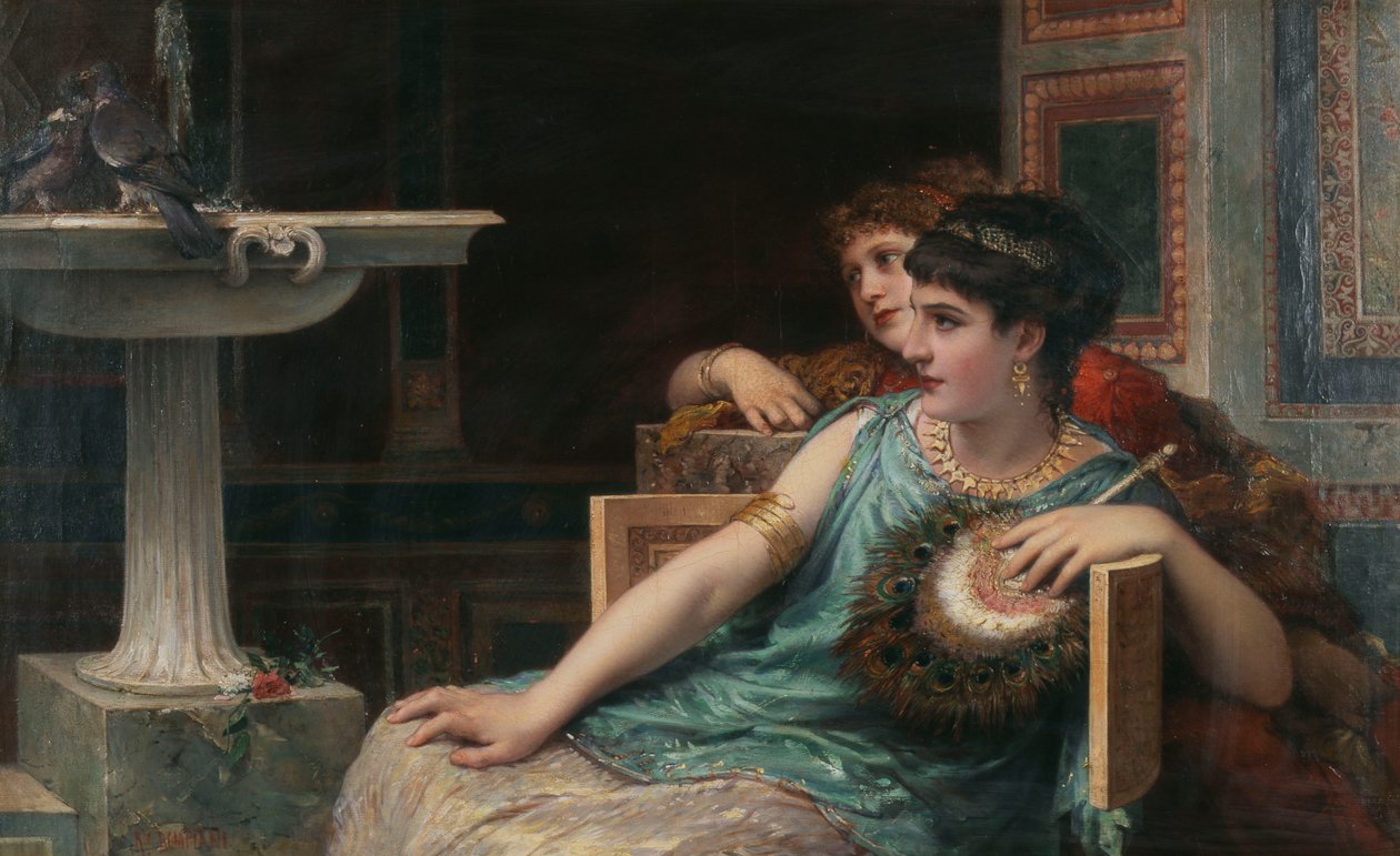 Due Bellezze Romane da Roberto Bompiani