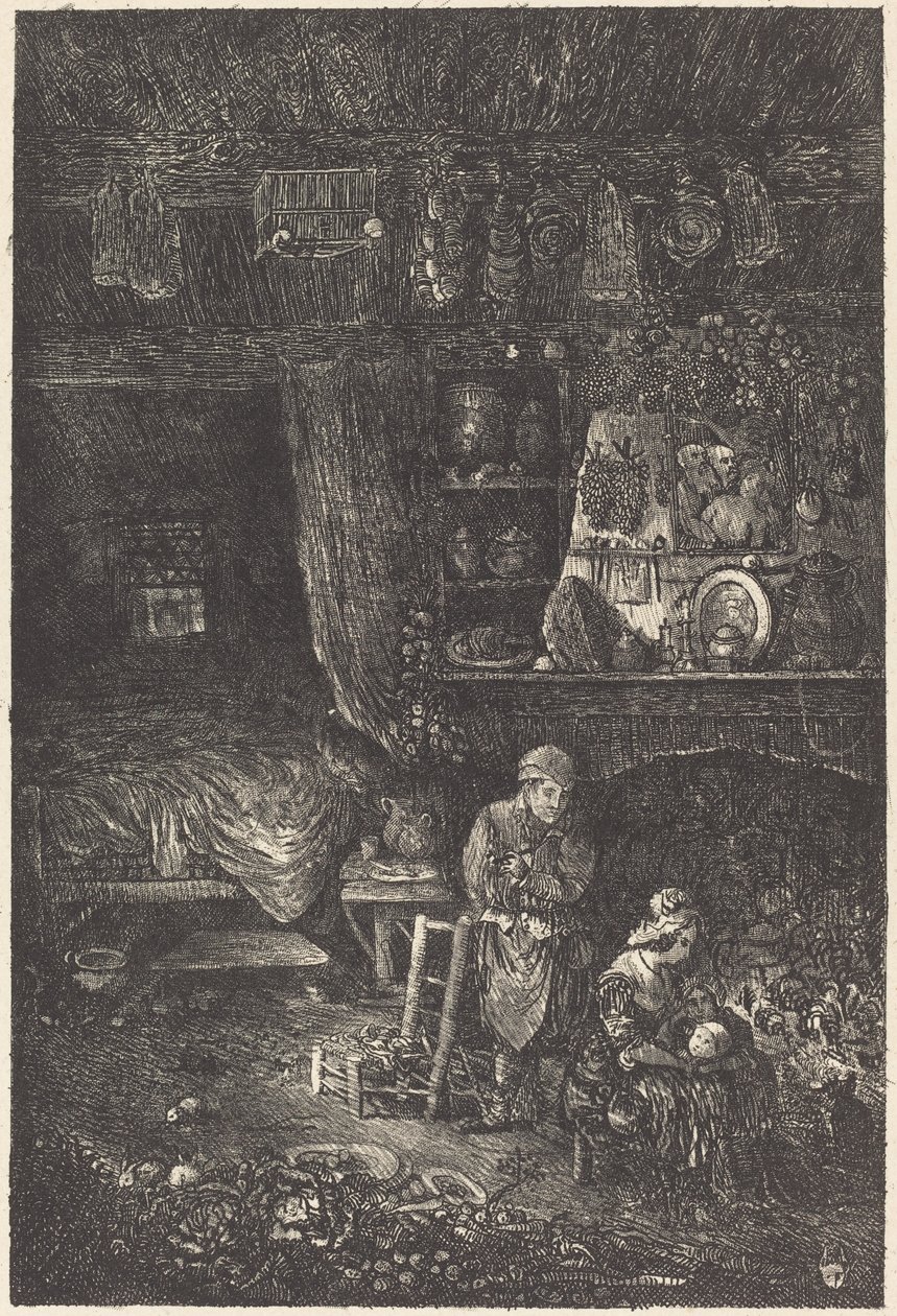 Interno Fiammingo da Rodolphe Bresdin